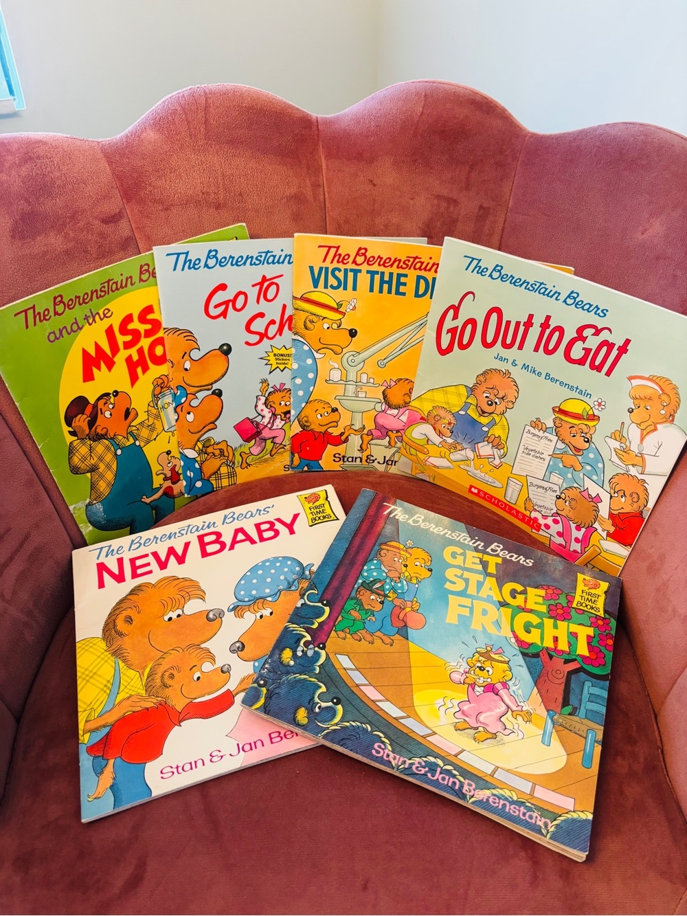 Berenstain Bears, Lot of 6 Children's Book Set